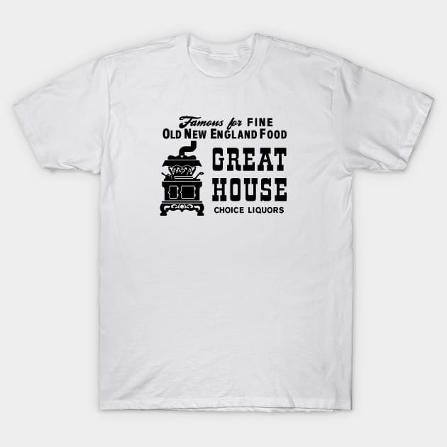 Great House - Rhode Island T-Shirt by Chewbaccadoll